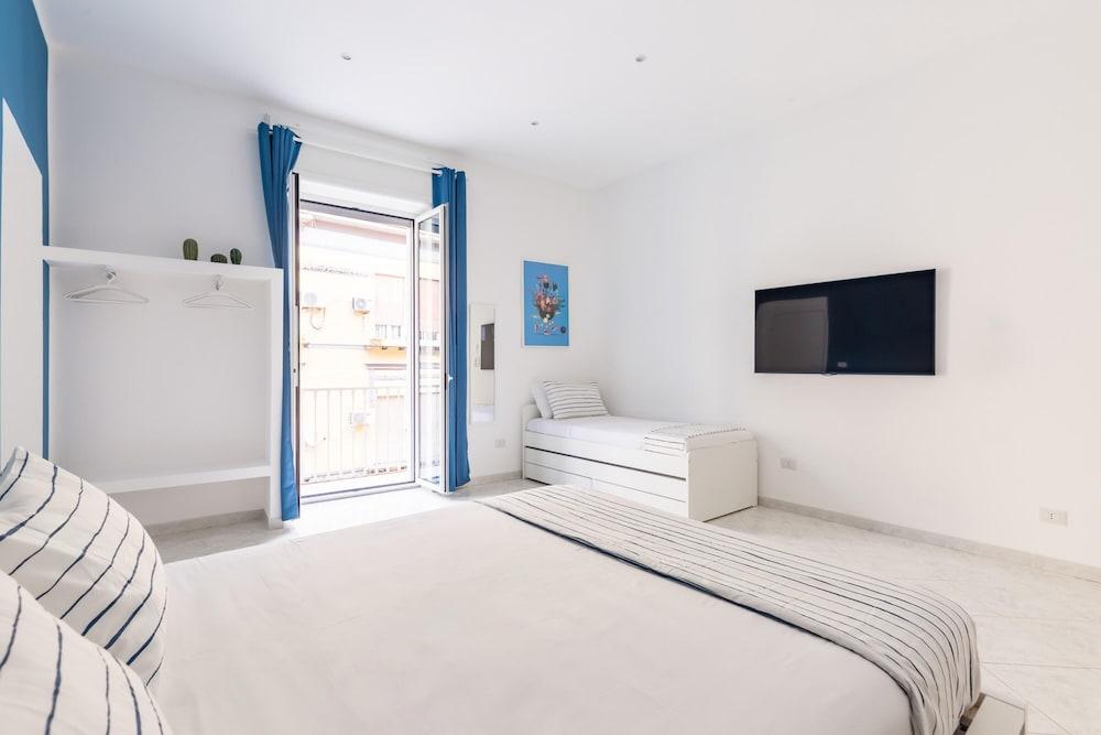 White Blue Apartment at Sanit
