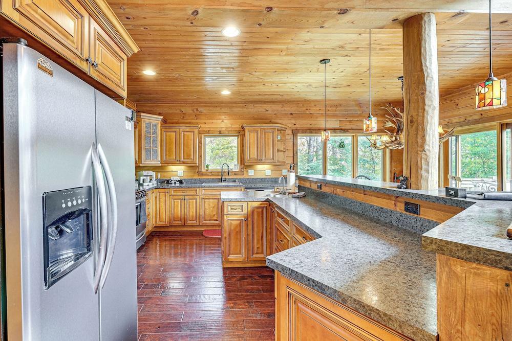 Game Room, Deck + Views: Idyllic Slaty Fork Cabin