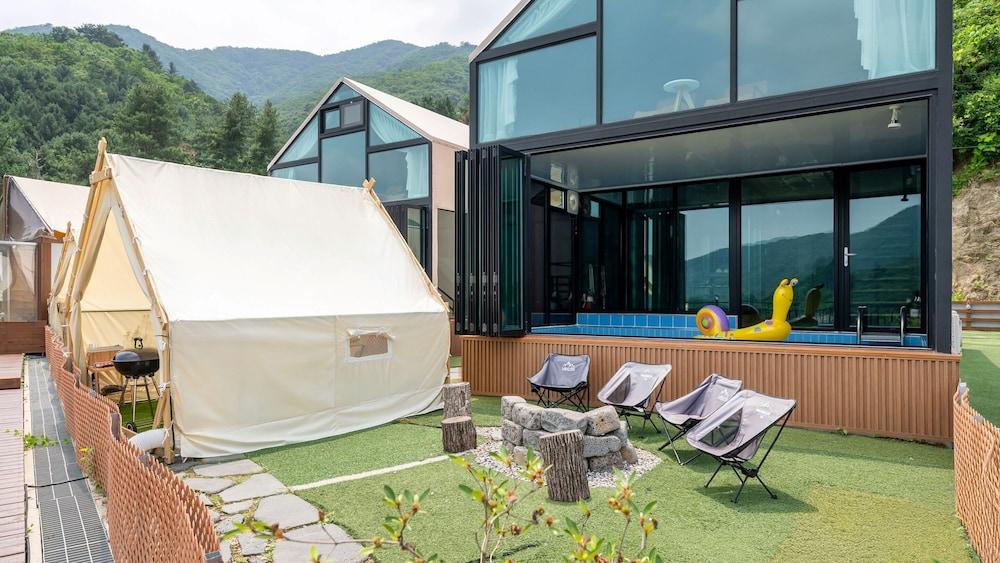 Gapyeong Manwol Aegyeon Pool Glamping