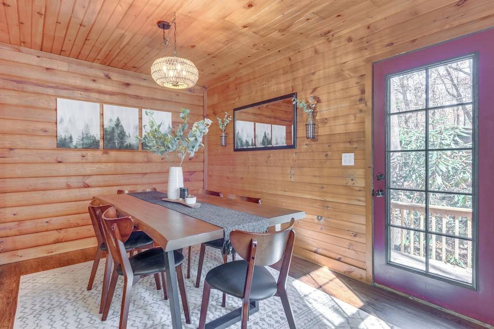 Mtn-view Waynesville Home Near Trout Stocked Creek