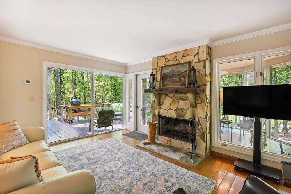 Lakefront Hamilton Cabin w/ Dock & Fire Pit!