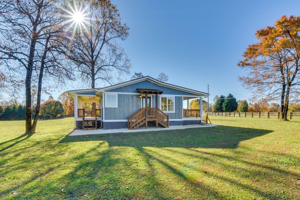 Modern Clarkesville Cottage w/ Decks & Patio!