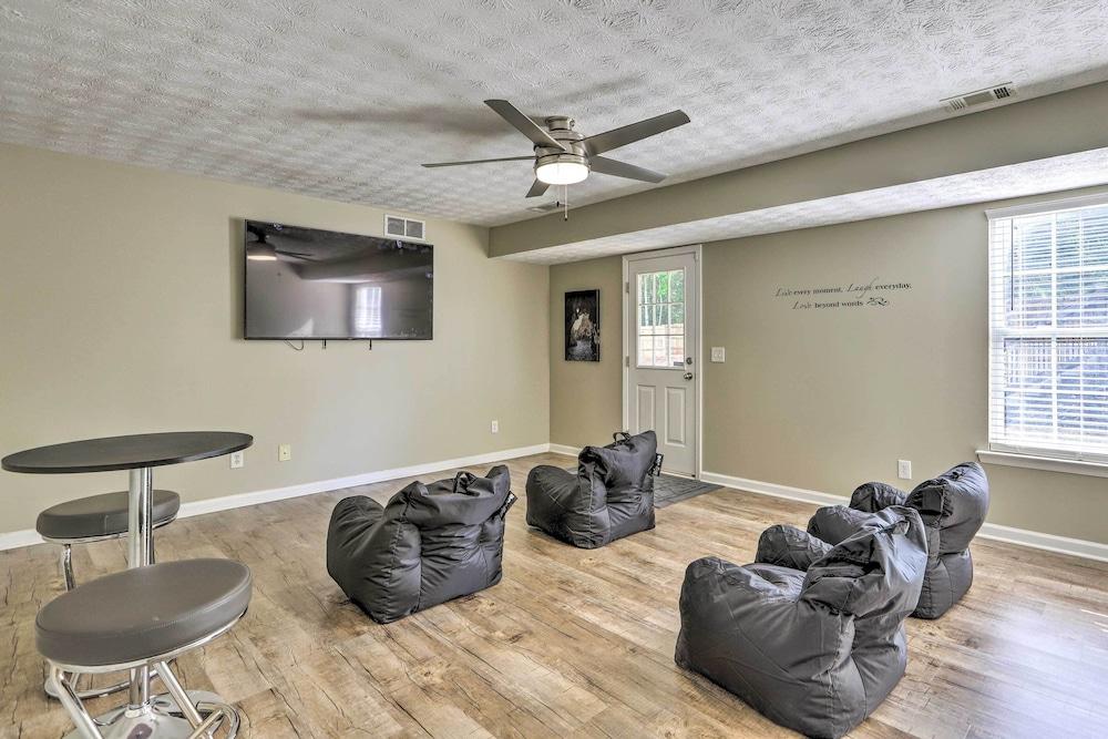 Charming Covington Home w/ Fire Pit + Game Room!