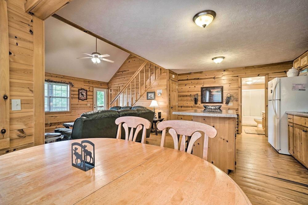 Rustic Young Harris Cabin w/ Fire Pit & Views