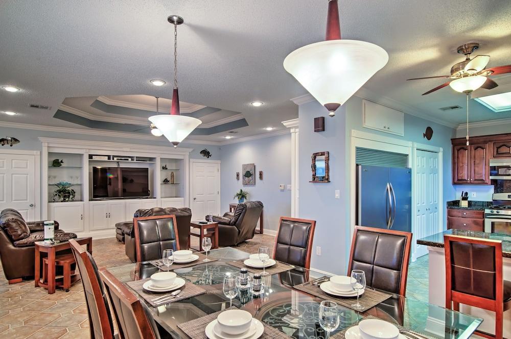 Waterfront Slidell Home w/ Boat Dock & Canal View!