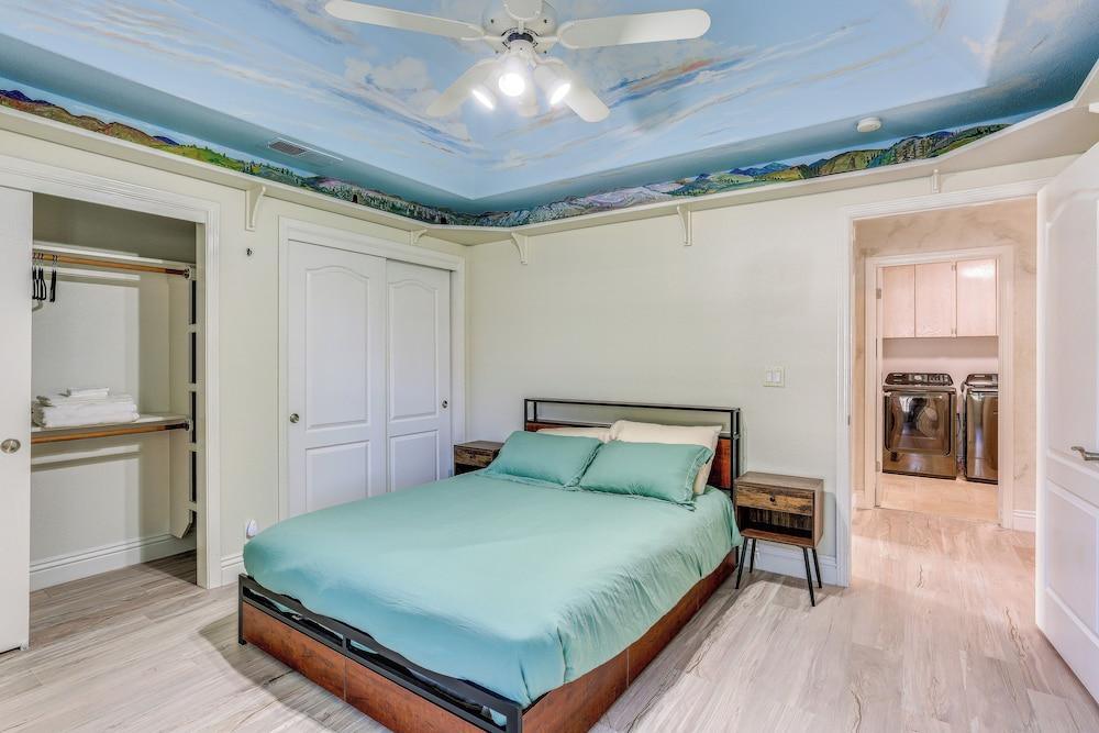 Billiards & Private Pool: Bright Clovis Home!