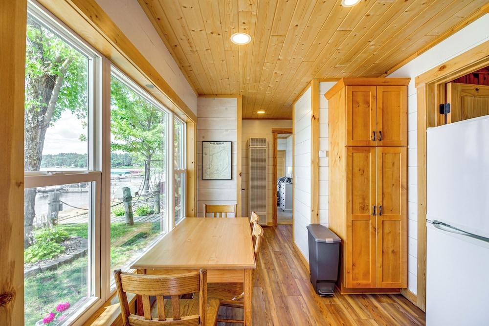 Lake Hubert Cabin w/ Private Deck + Boat Dock