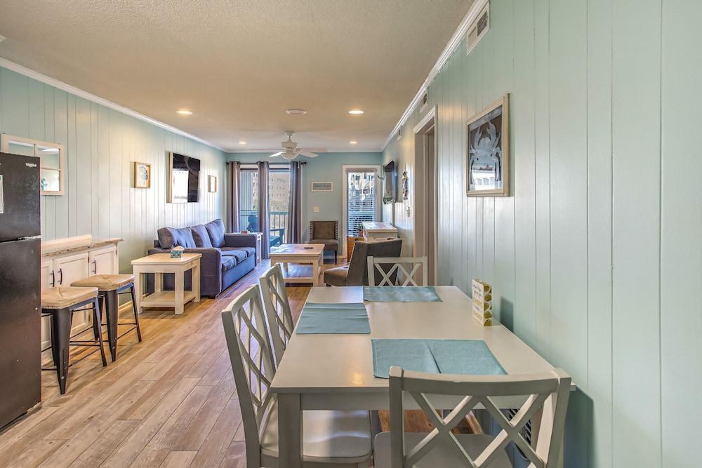 Myrtle Beach Condo w/ Balcony + Ocean Views!