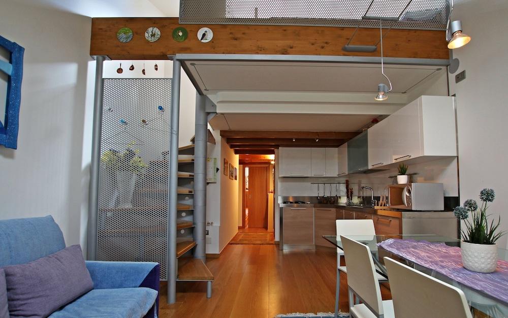 Wonderful Attic In The Heart Of The Dolomites