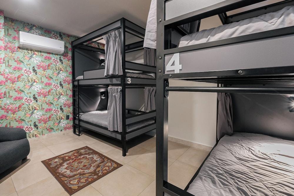 Bed in mixed room near Coyoacan