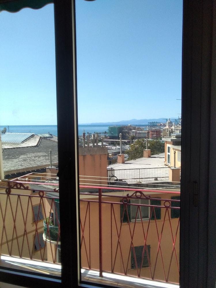 Spacious Apartment With sea View Terrace in Genoa Pegli