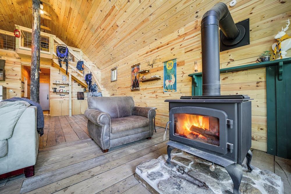 Secluded Brevard Cabin w/ Private Waterfall!