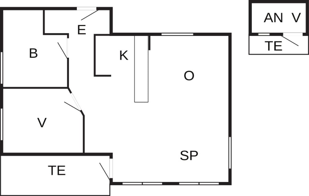 6 Person Holiday Home in Jaegerspris