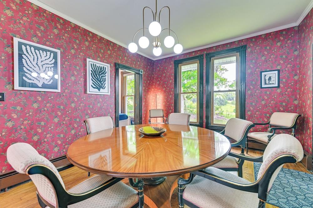 Family Home w/ Yard & Fire Pit in Middleburgh!