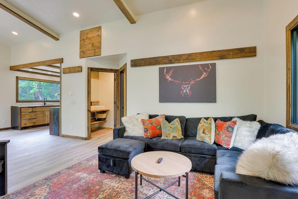 Modern Louisville Home on 3 Acres w/ Gas Fire Pit!