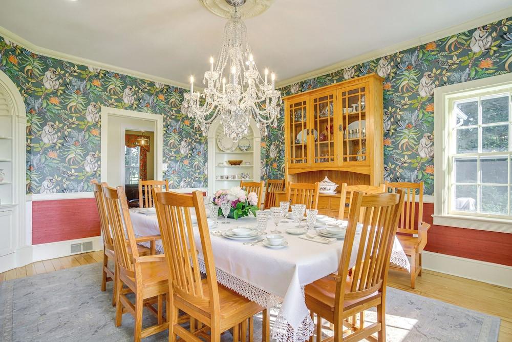 Riverfront Denton Estate on 7 Acres w/ Fire Pit!