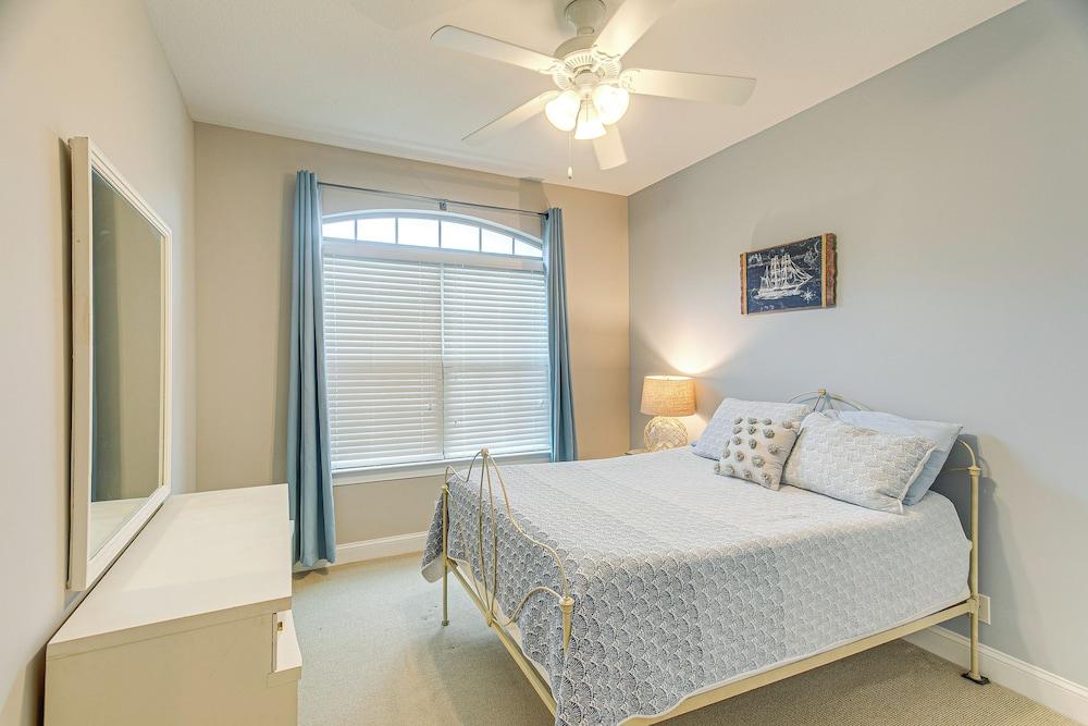 St Simons Island Haven: Screened Porch, Pond View!
