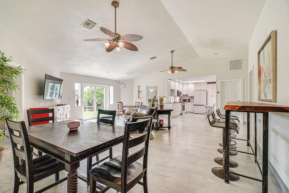 Riverfront Fort Myers Home w/ Boat Dock!