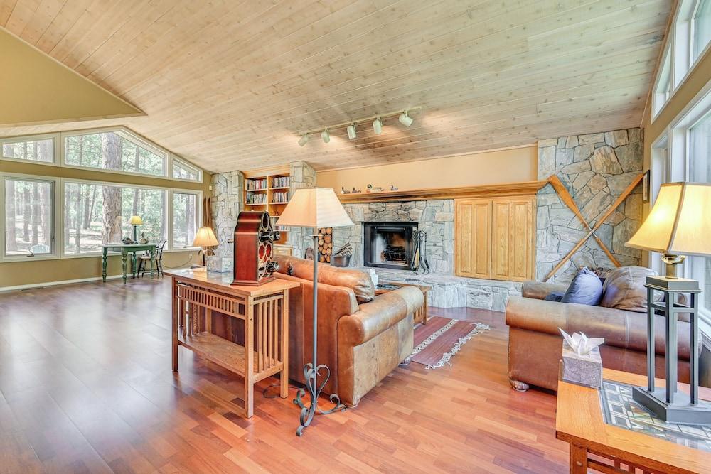 Forested Home in Flagstaff w/ Large Deck & Grill!