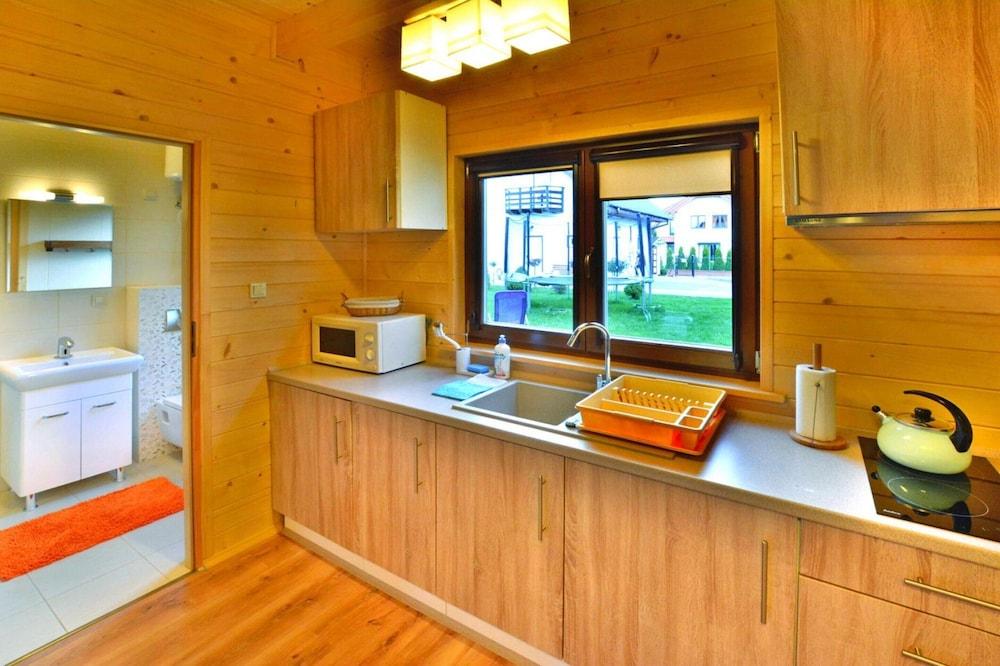 Wooden House in Grzybowo Near Baltic Sea