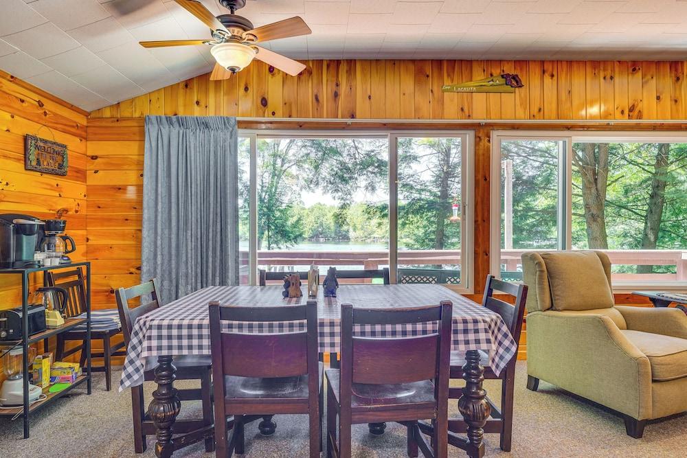 Inlet Lakefront Home: Private Dock & Beach Access!