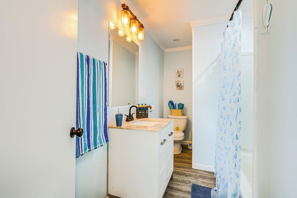 Serene Lakefront Standish Home w/ Fire Pit & Grill