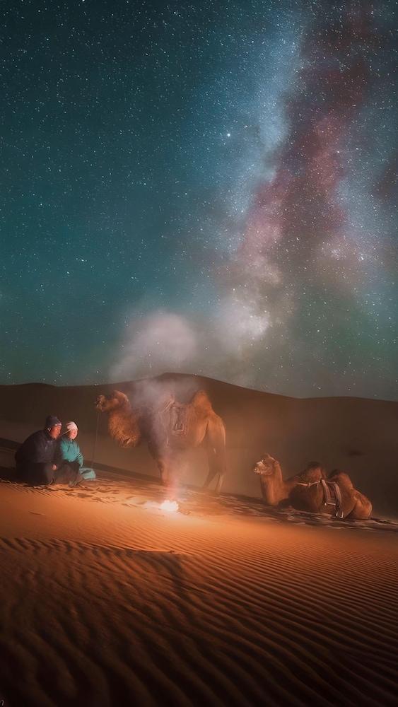 Moon life in Wadi Rum