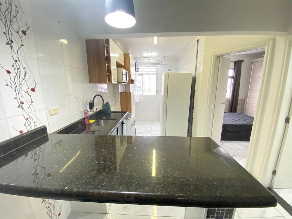 Pé na Areia Praia do Gonzaguinha