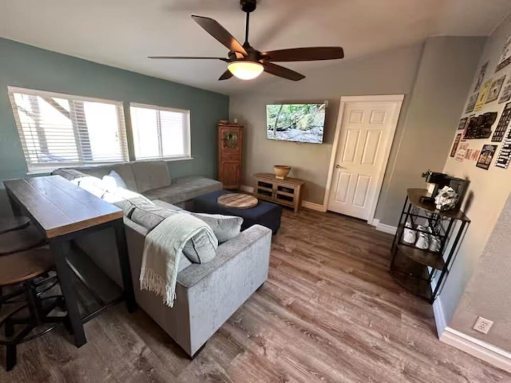 Enchanting Getaway: Farmhouse and Tiny House Duo