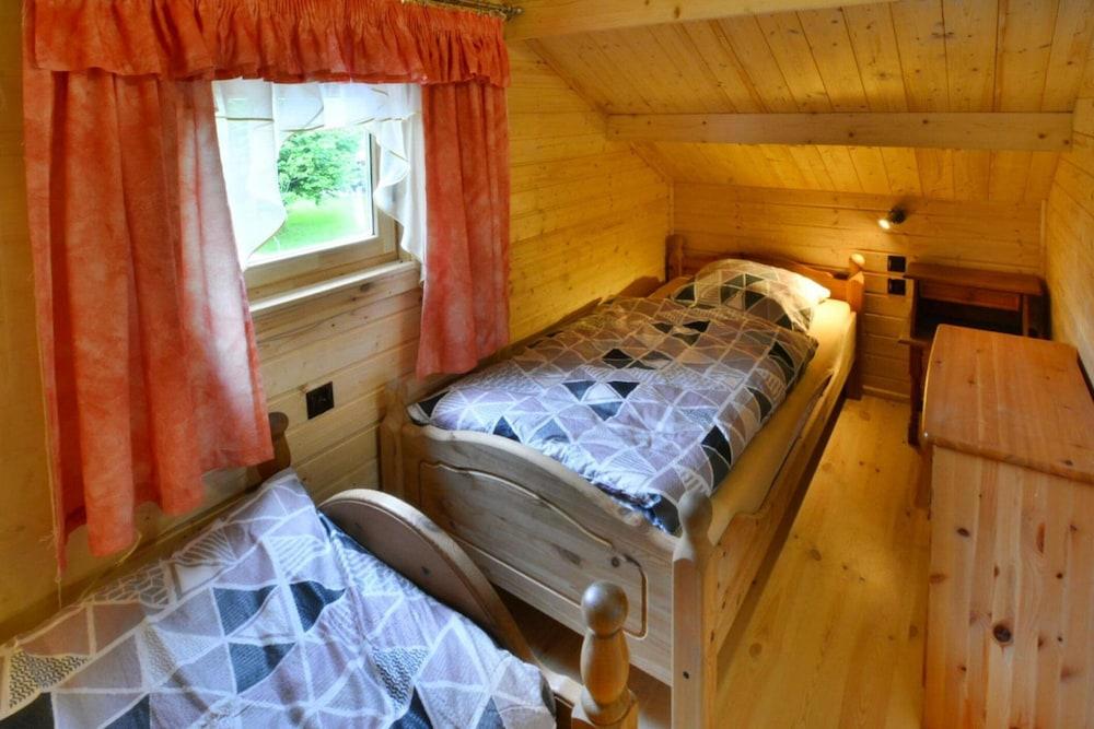 Wooden House by Ostrowieckie Lake With Beach