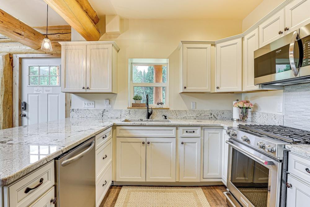 Log Cabin w/ Wraparound Deck in Breckenridge!