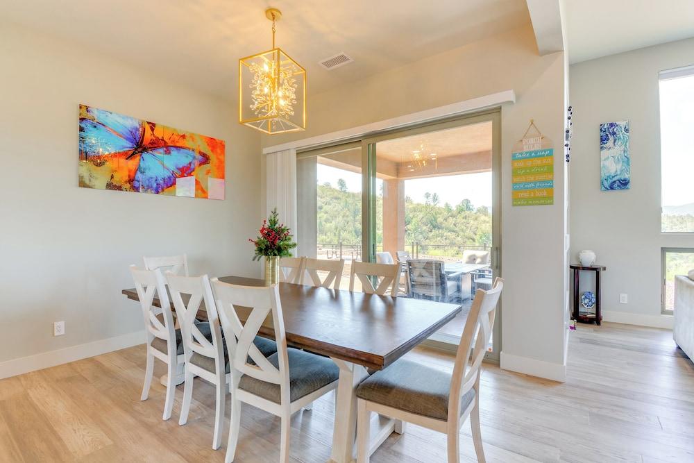 Mtn-view Retreat w/ Game Room in Prescott!