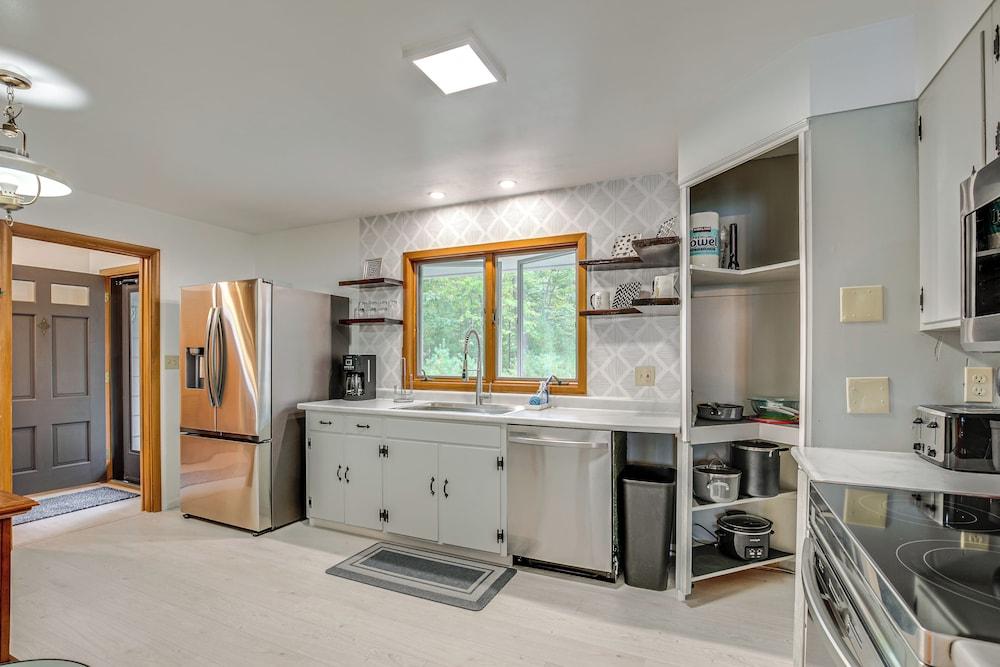 Lakefront Home w/ Fire Pit in Eagle River