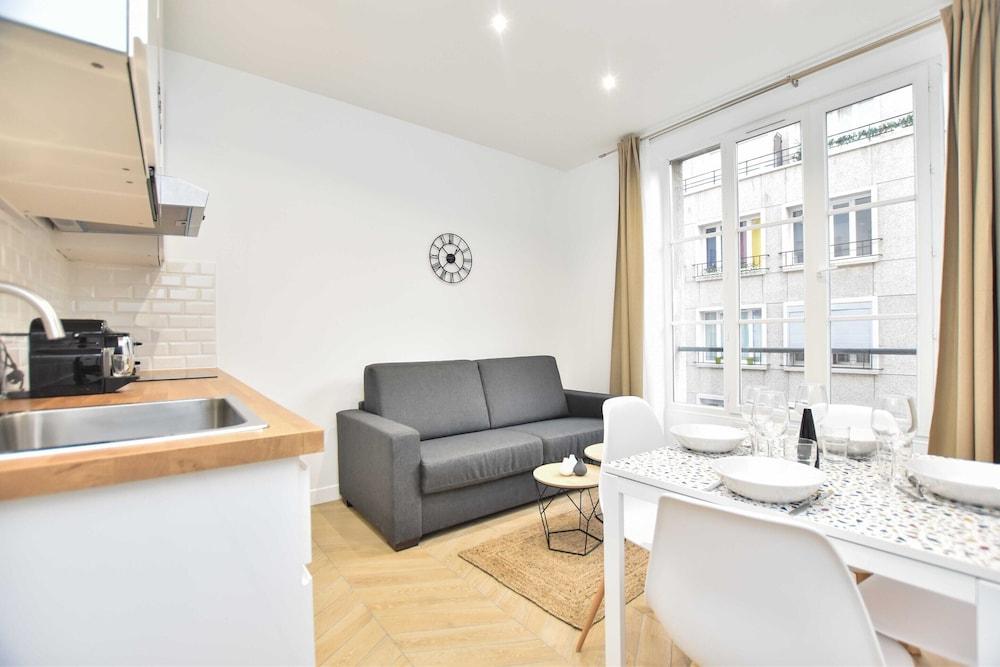 Calm Apartment -1br/4p- Bastille