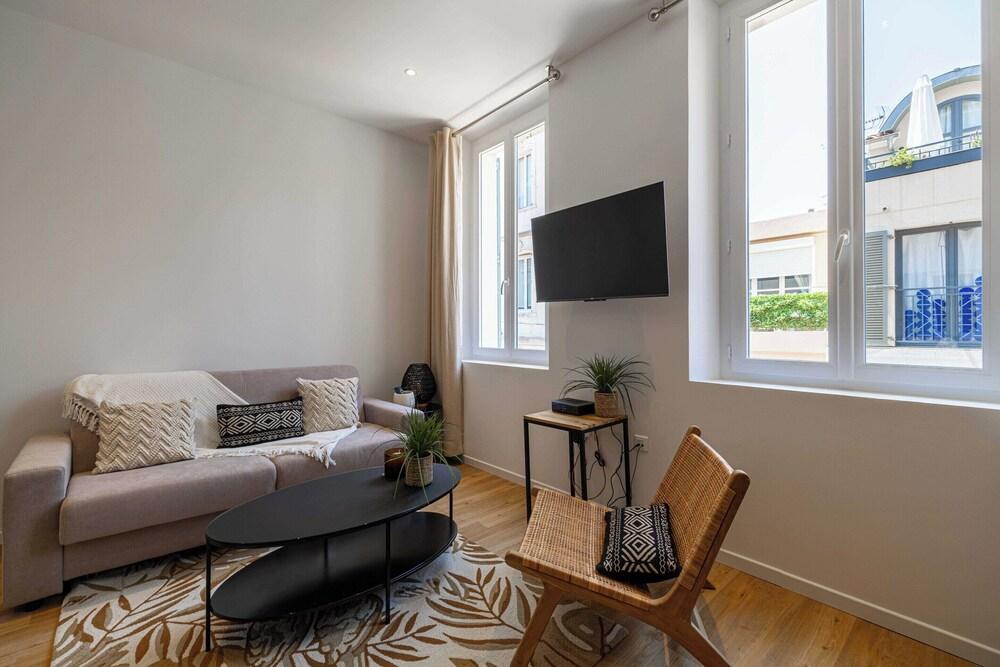 Nice Decorated Apartment - Near Croisette - 1br/4p