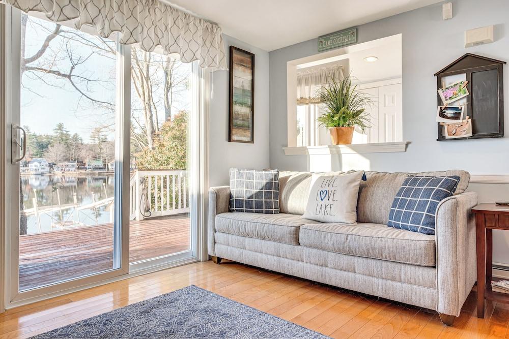 Lakefront Milton Home w/ Dock & Private Beach