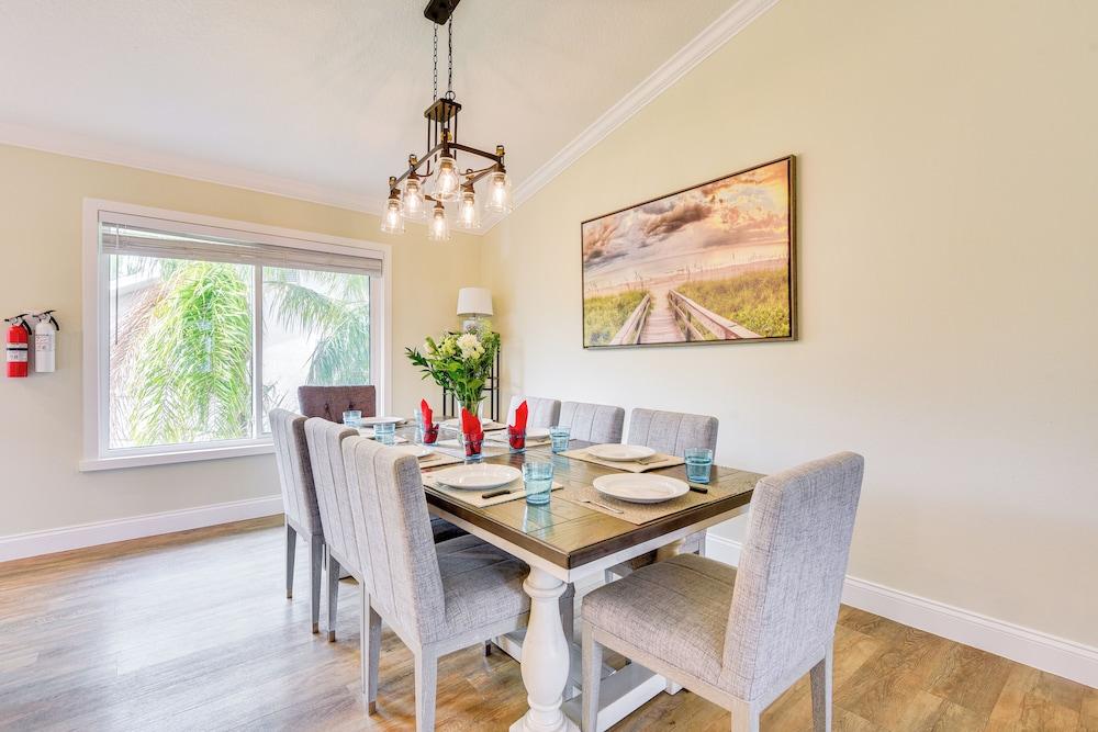 Walk to Ocean: Home w/ Pool in Holmes Beach