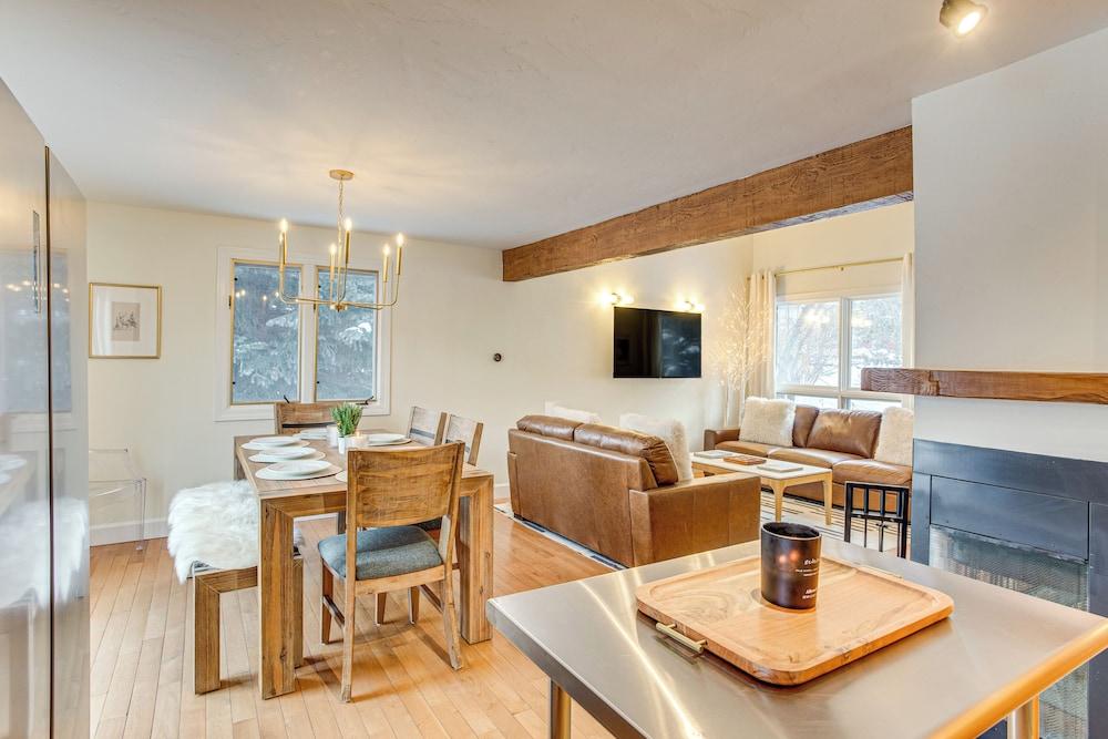 Golf Course & Mtn Views: Avon Townhome!