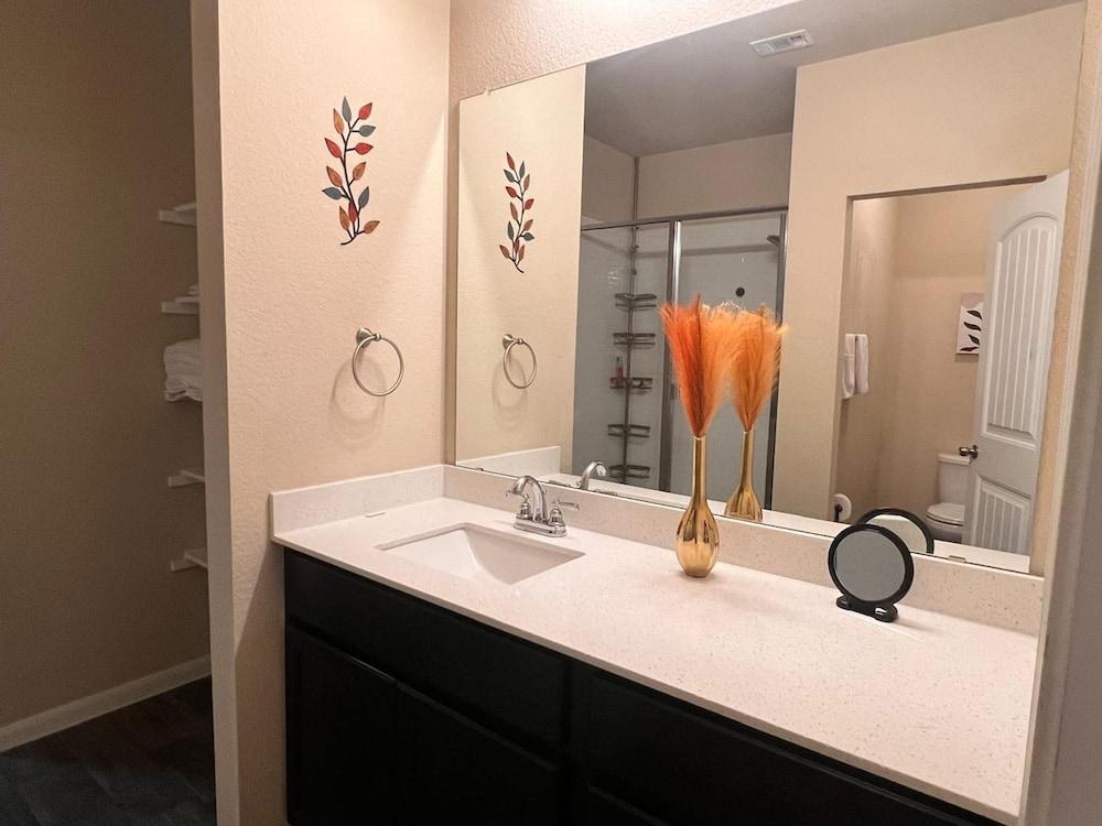 Spacious 4BR Home w Game Room Office Backyard