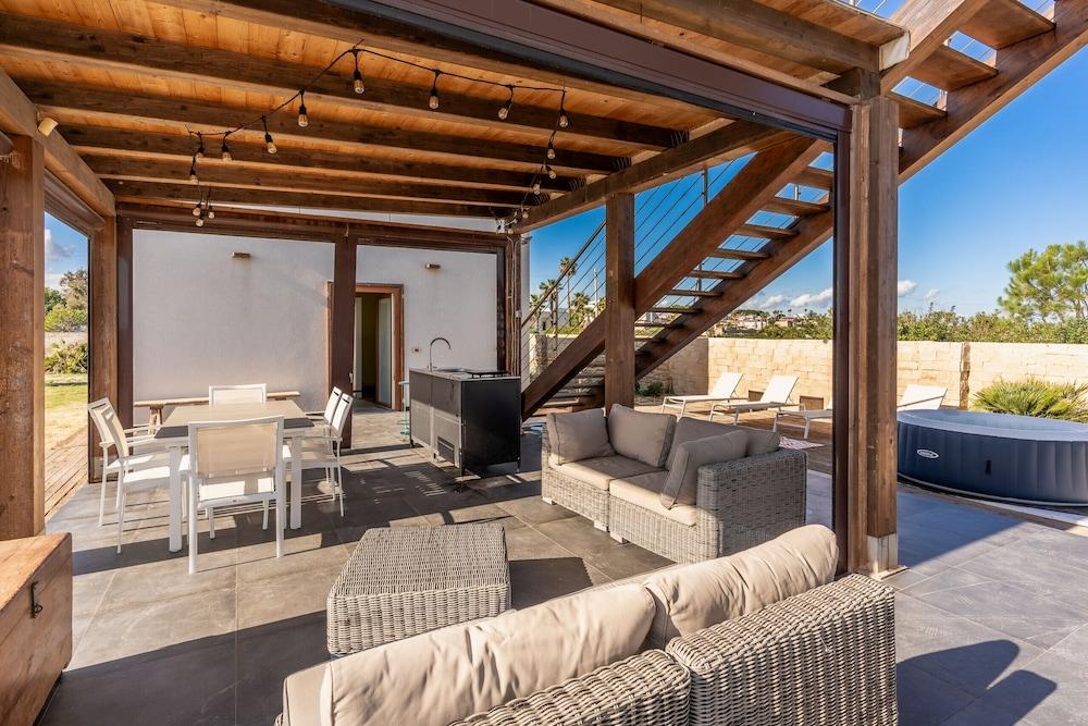 Casa Faro del Plemmiro con Jacuzzi