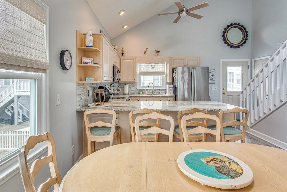 Walk to Ocean: Sunset Beach House w/ 3-level Deck!