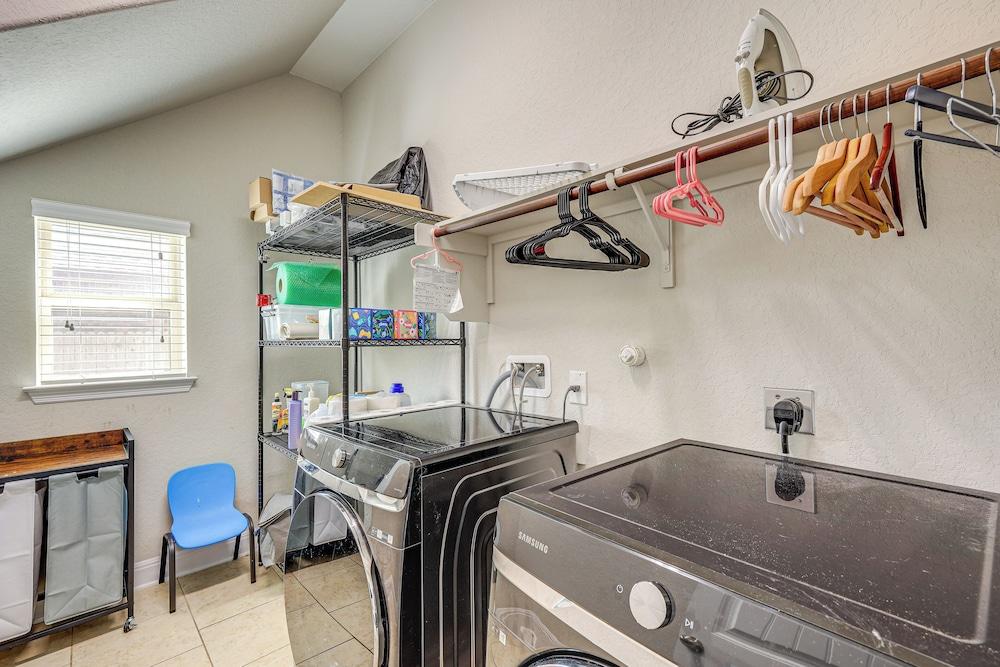 Pool Access & Fenced Yard: Modern San Antonio Gem