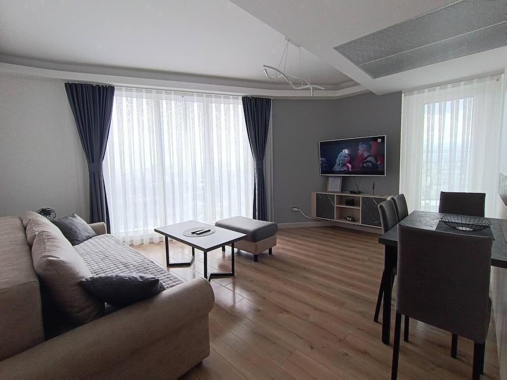 19th Floor Condo in Cevahir With Pool & Fitness