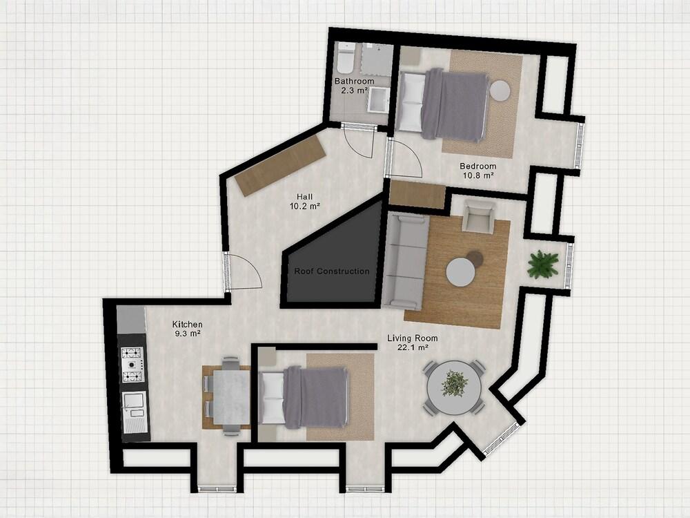 Sanders Admiral - Cosy 1-bdr Apt