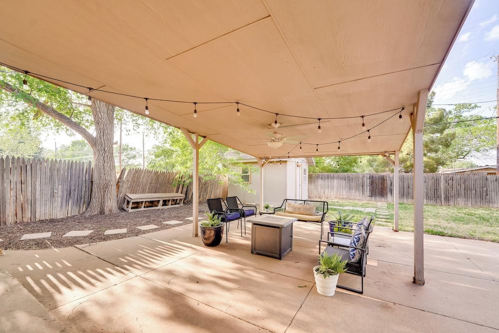 4 Mi to Dtwn: Family Home w/ Patio in Lubbock