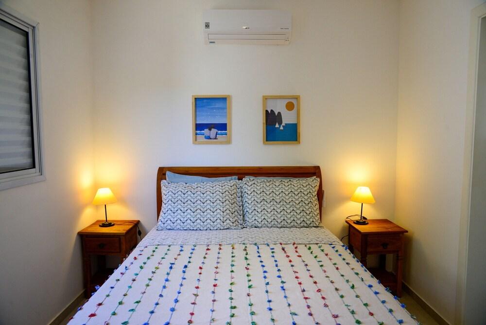 Casa c Piscina a 150m da Praia de Boi Ucanga