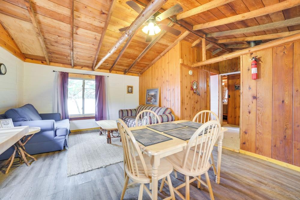 Beach + Game Room Access: Lakefront Levering Cabin