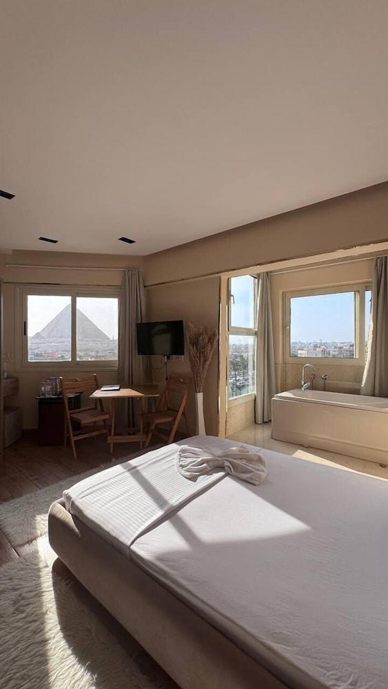 moonlight pyramids view