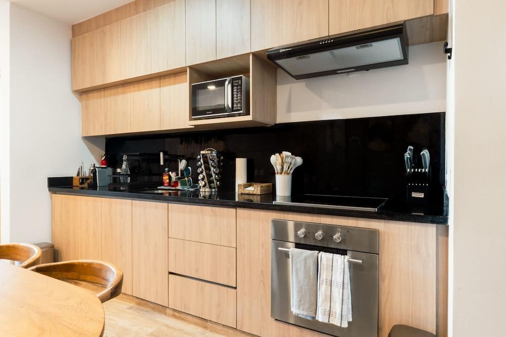 w Bright 2BR Apartment w Seaview in La Paz