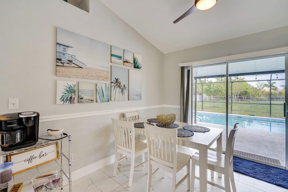 5 Mi to Shore: Gem w/ Pool & Yard in Cape Coral!